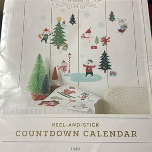 New Wondershop Target Christmas Countdown paper/ cardboard Calendar